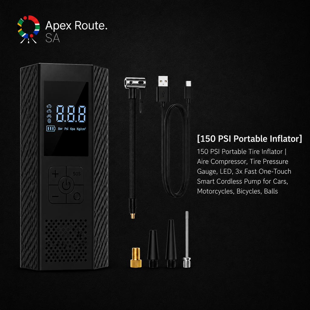 Apex Route 150 PSI Emergency Tire Inflator.