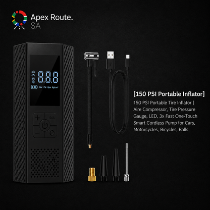 Apex Route 150 PSI Emergency Tire Inflator.